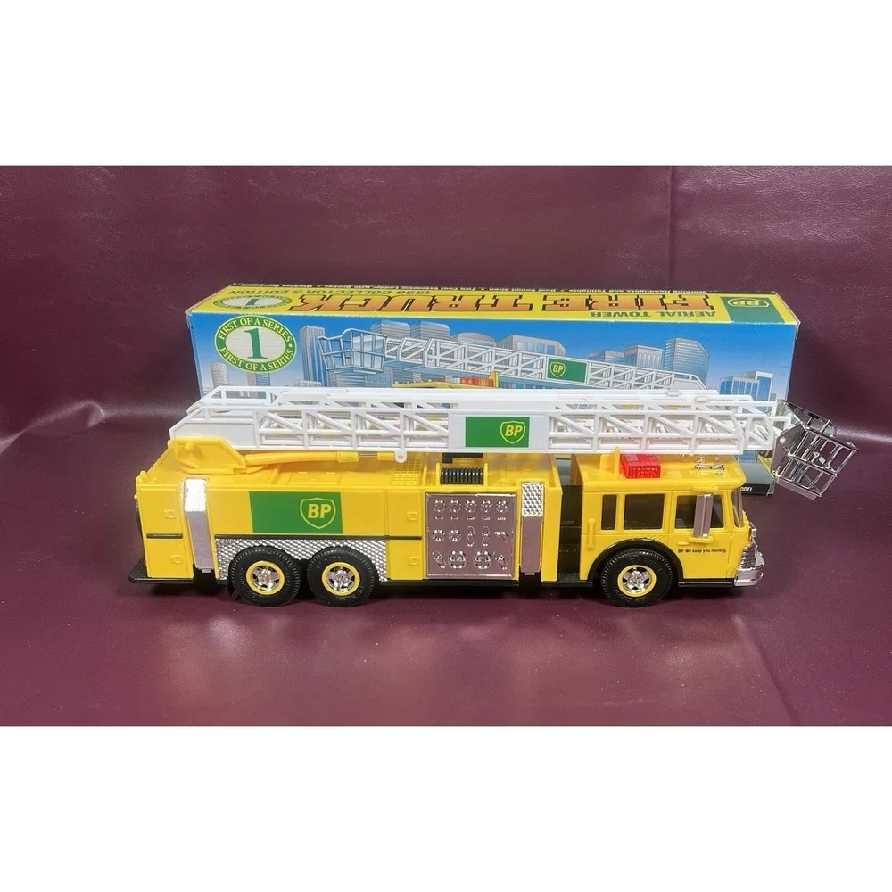 BP Aerial Tower Fire Truck - 1996 Collector's Edition‎ - In Box Works